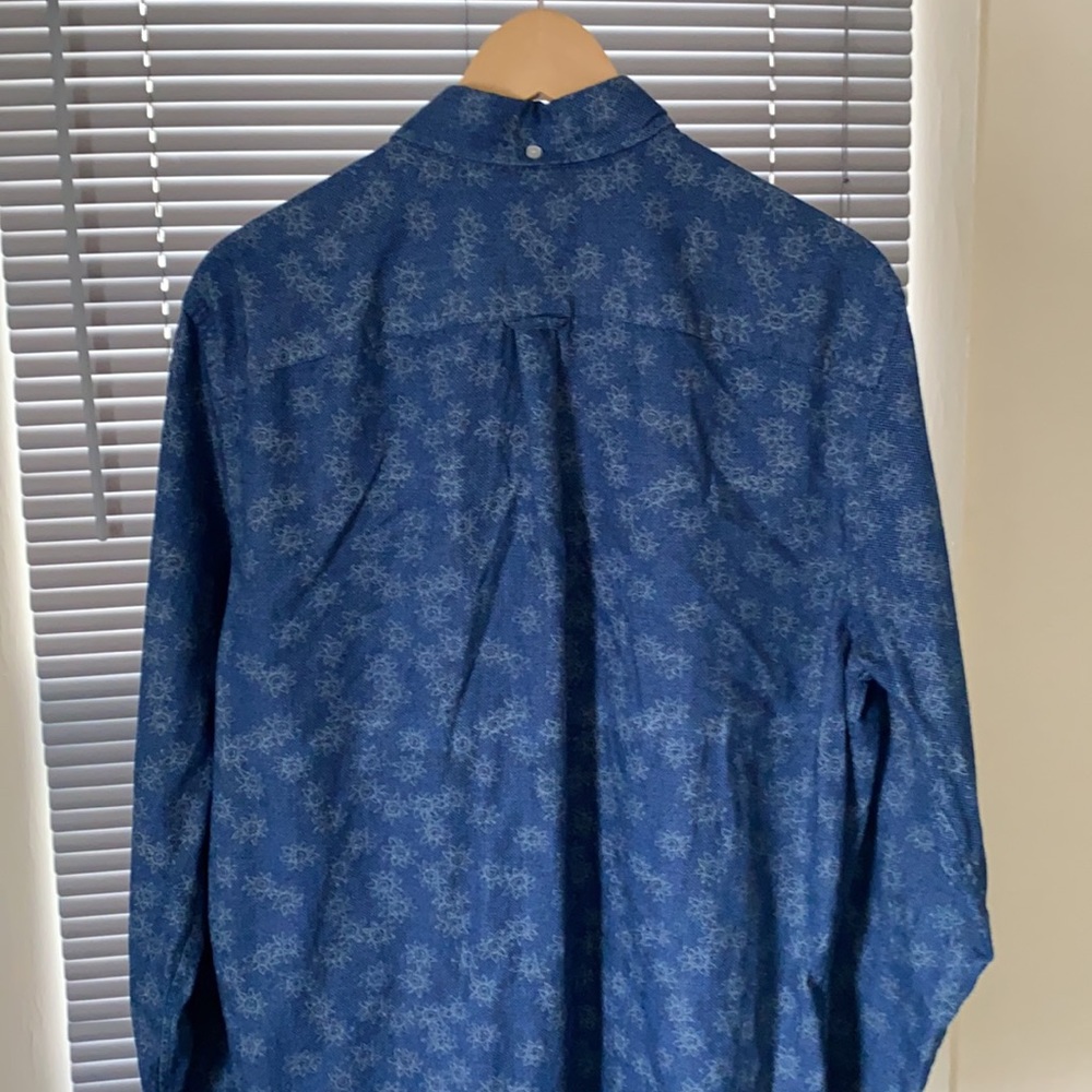 Gap Deigned + Crafted Floral Pattern Button Down - image 3